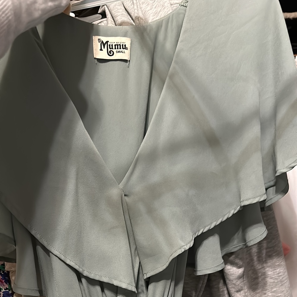 Show me your mumu women’s small sage crisp